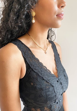 VINTAGE GOLD PLATED NECKLACE