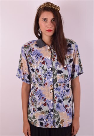 VINTAGE FESTIVAL PRINT SHIRT (471)
