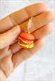 UPCYCLED BURGER NECKLACE