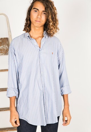 LAST UNIT SALE / VINTAGE 80S POLO RALPH LAUREN SHIRT / S0190
