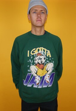 Vintage "I Gotta Jam" American Basketball Jumper Sweatshirt