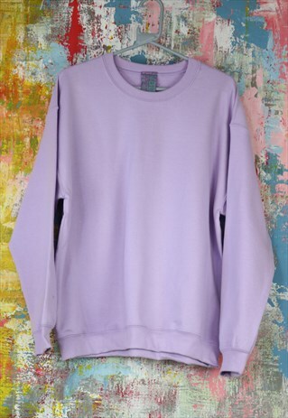 SWEATSHIRT IN ORCHID LILAC