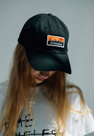 OUTSIDEIN PATCH DAD CAP BLACK