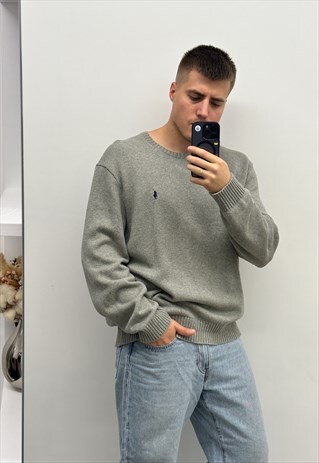 VINTAGE POLO RALPH LAUREN KNIT SWEATER JUMPER