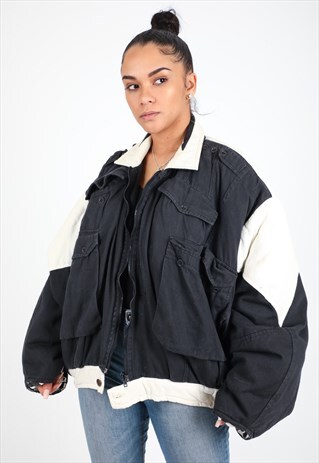 VINTAGE UNBRANDED PUFFER JACKET J782