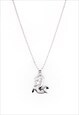 NINJA KANJI PENDANT ON STAINLESS STEEL BALL NECK CHAIN