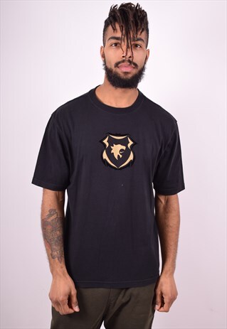 NIKE MENS VINTAGE T-SHIRT TOP XL BLACK 90'S