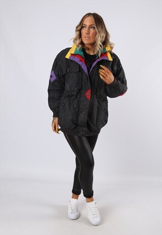 SKI JACKET SNOW SPORTS OVERSIZED WINTER UK 14 (FB1U)
