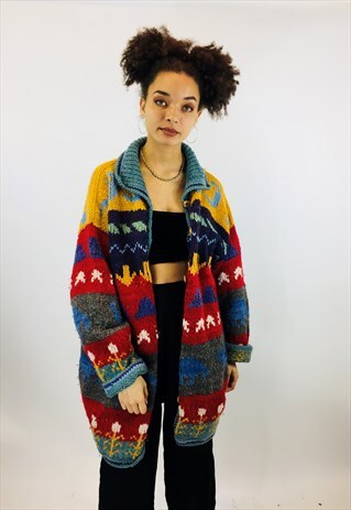 GORGEOUS BOHO KNITTED CARDIGAN