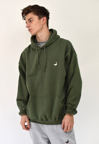 G&G UNISEX MILITARY GREEN GOOSE HOOD