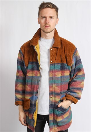 VINTAGE AZTEC FESTIVAL JACKET