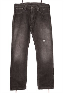 Vintage 90's Levi's Jeans 514 Denim Straight Leg Black 33