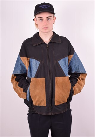 MENS VINTAGE JACKET XXL MULTI 90S