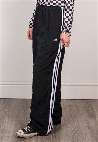 ADIDAS VINTAGE 90'S SHELL TRACKSUIT BOTTOMS