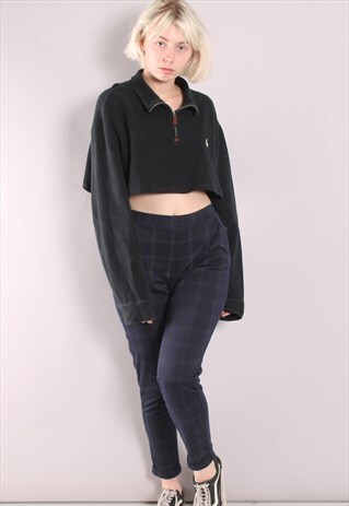 VINTAGE POLO RALPH LAUREN REWORKED CROPPED SWEATSHIRT