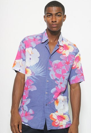 VINTAGE MOSCHINO FLOWER SHIRT