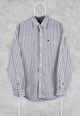 Vintage Timberland Striped Shirt Long Sleeve Large 