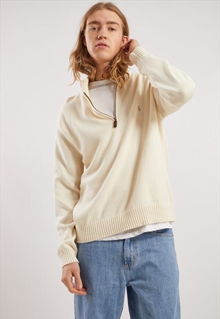 VINTAGE RALPH LAUREN 1/4 ZIP JUMPER