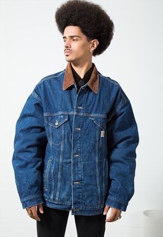 VINTAGE CARHARTT DENIM COAT S1833