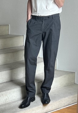 Vintage BURBERRY Pants Suit Trousers Grey
