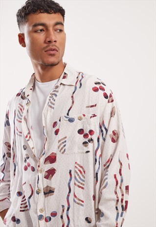 VINTAGE PATTERNED FESTIVAL SHIRT