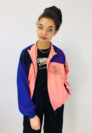 VINTAGE FESTIVAL 80S RAVE WINDBREAKER JACKET