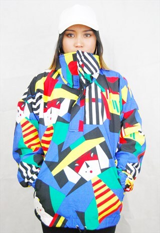 MINT CONDITION CRAZY WINDBREAKER/RAINCOAT (1990'S)