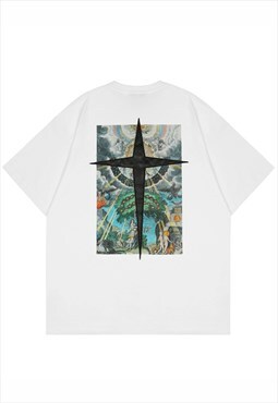 Kalodis cross print T-shirt