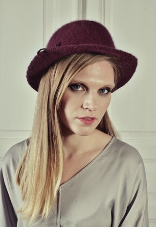 VINTAGE 80'S BORDO HAT
