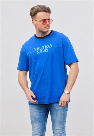 NAUTICA USA 90S VINTAGE T SHIRT