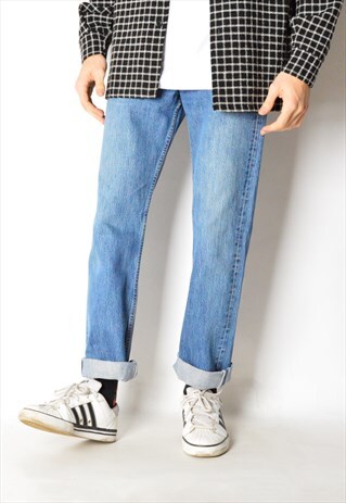 VINTAGE 90S BLUE LEVIS 501 JEANS