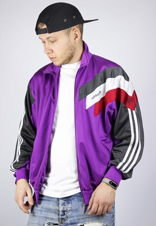 VINTAGE MENS ADIDAS ORIGINALS TRACK TOP JACKET