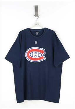 NHL Cincinnati Hockey T-shirt in Blue - XXL