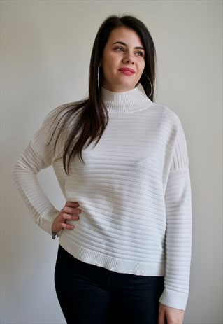 VINTAGE FUNNEL NECK JUMPER