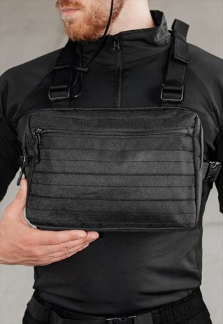 CHEST BAG WALKER BLACK