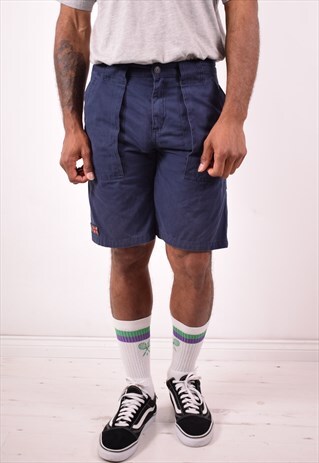 HENRI LLOYD MENS VINTAGE SHORTS W30 NAVY BLUE 90S
