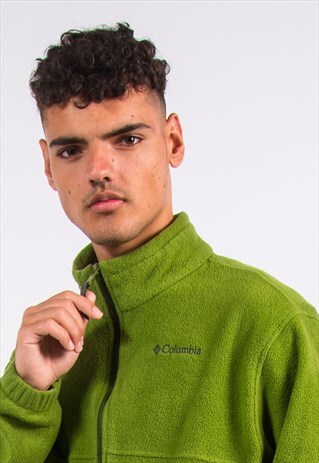 90'S COLUMBIA FLEECE ZIP FASTEN JACKET