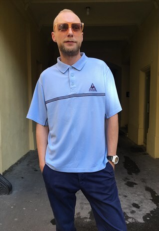 VINTAGE 90' COOL OLDSCHOOL LE COQ SPORTIF UNISEX POLO SHIRT