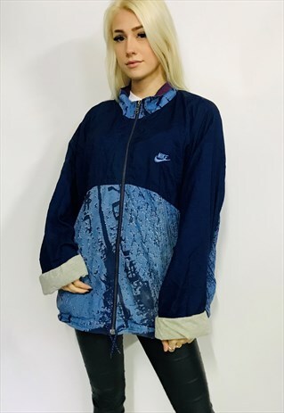 nike vintage bomber jacket