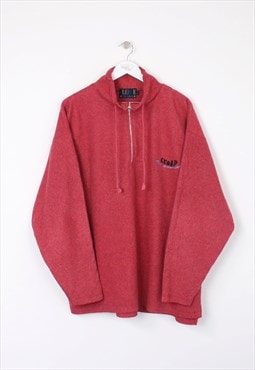 Vintage unbranded fleece in red. Best fits XL