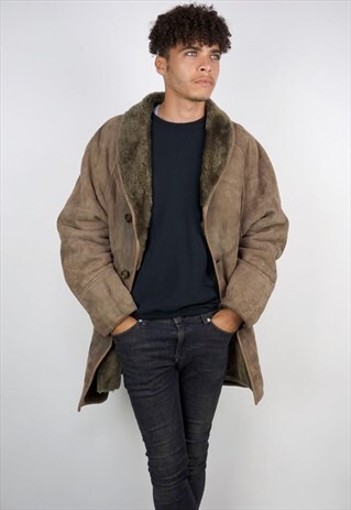 VINTAGE 90'S SHEARLING JACKET