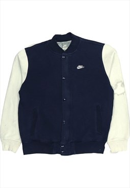Vintage 90's Nike Bomber Jacket Bomber Jacket Button Up