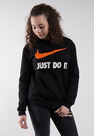 BLACK 90'S NIKE SWEATSHIRT