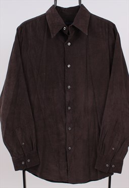 Vintage Mens Material London Corduroy shirt 