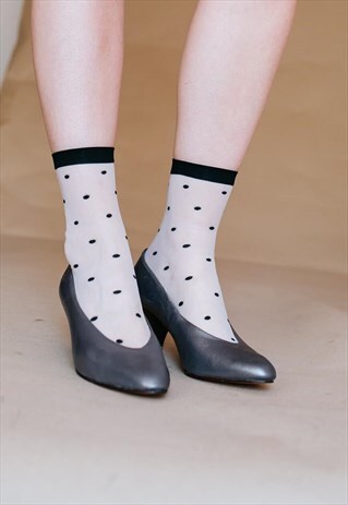 VINTAGE 80S METALLIC MIDI HEEL SHOES