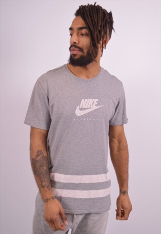 VINTAGE NIKE T-SHIRT TOP GREY