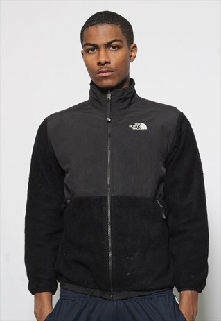 VINTAGE THE NORTH FACE DENALI FLEECE BLACK
