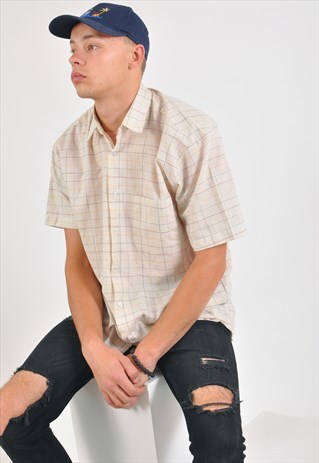 VINTAGE 80'S SHORT SLEEVE SHIRT