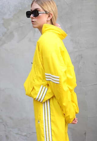 full yellow tracksuit