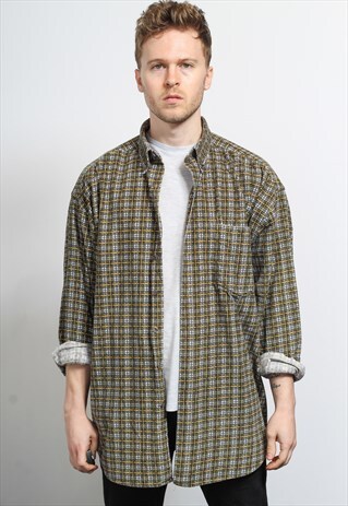 VINTAGE CORDUROY CORD SHIRT